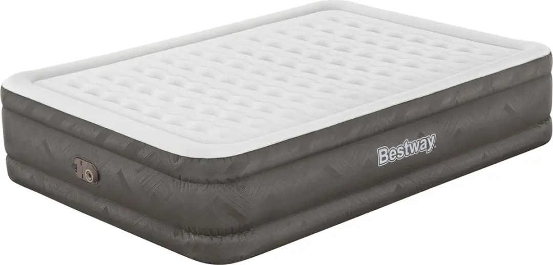 Bestway Fortech Queen Luchtbed met Pomp - 203x152x46cm - afbeelding 2 van 6