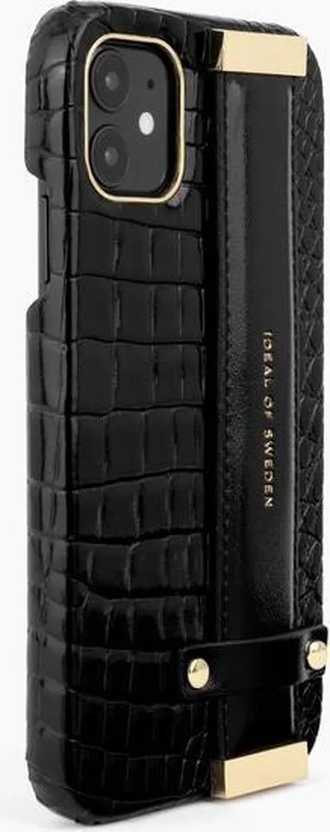 iDeal of Sweden Statement Case Strap Handle IDSCAW20-1961-223 - iPhone 11/XR - 3 Pasjes - Zwart