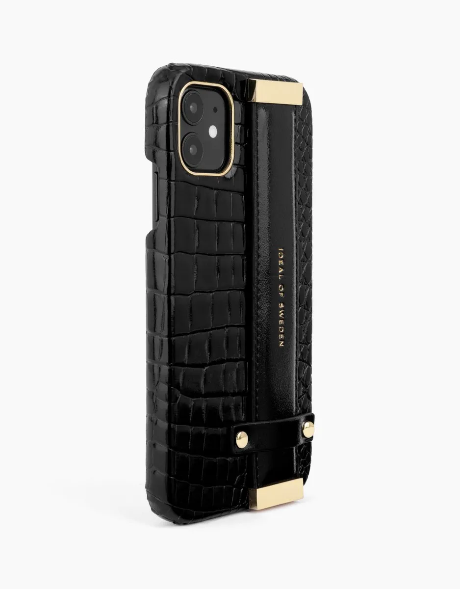 iDeal of Sweden Statement Case Strap Handle IDSCAW20-1961-223 - iPhone 11/XR - 3 Pasjes - Zwart