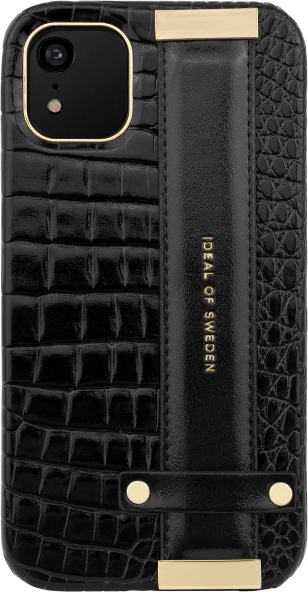 iDeal of Sweden Statement Case Strap Handle IDSCAW20-1961-223 - iPhone 11/XR - 3 Pasjes - Zwart
