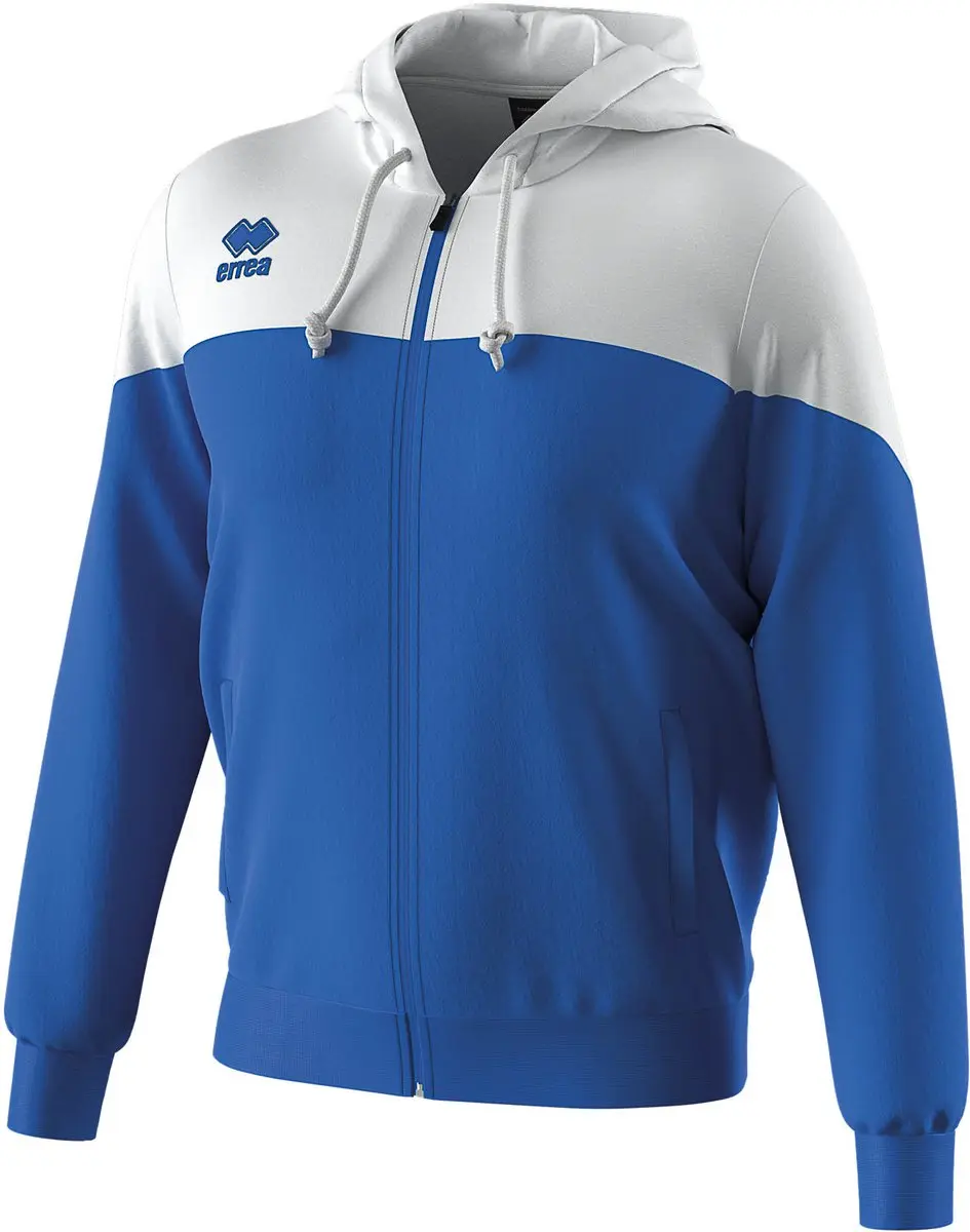 Errea Ben Felpa Jr Sweater met Capuchon - XXS - Lichtblauw - afbeelding 3 van 6