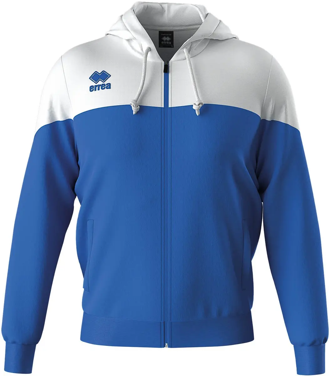 Errea Ben Felpa Jr Sweater met Capuchon - XXS - Lichtblauw - afbeelding 2 van 6