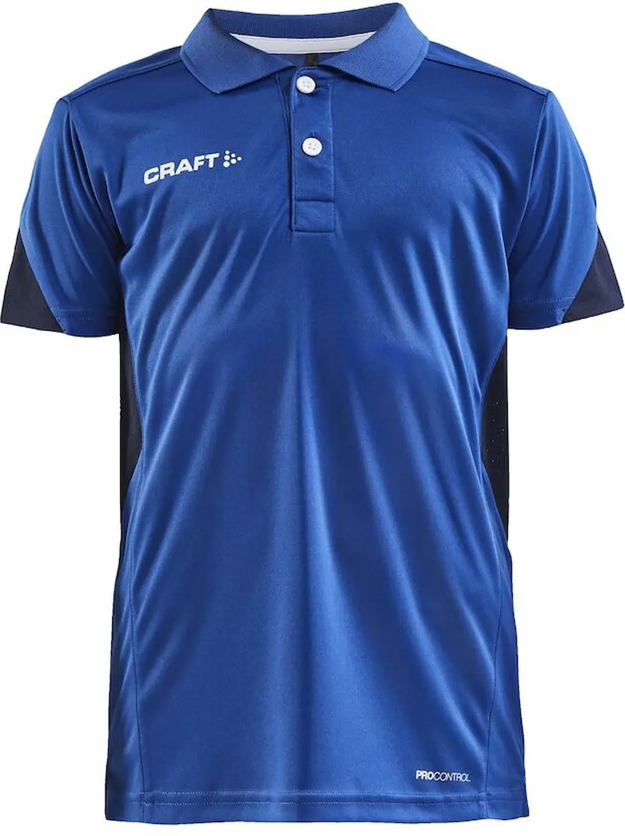 Craft Pro Control Impact Kinderpolo - Club Cobolt/Navy - 134/140