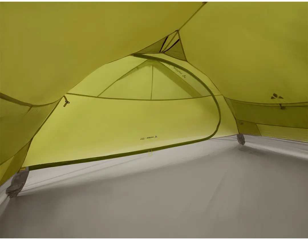 VAUDE Space 2P Ultralichte Tent - Wild Lime - afbeelding 4 van 5