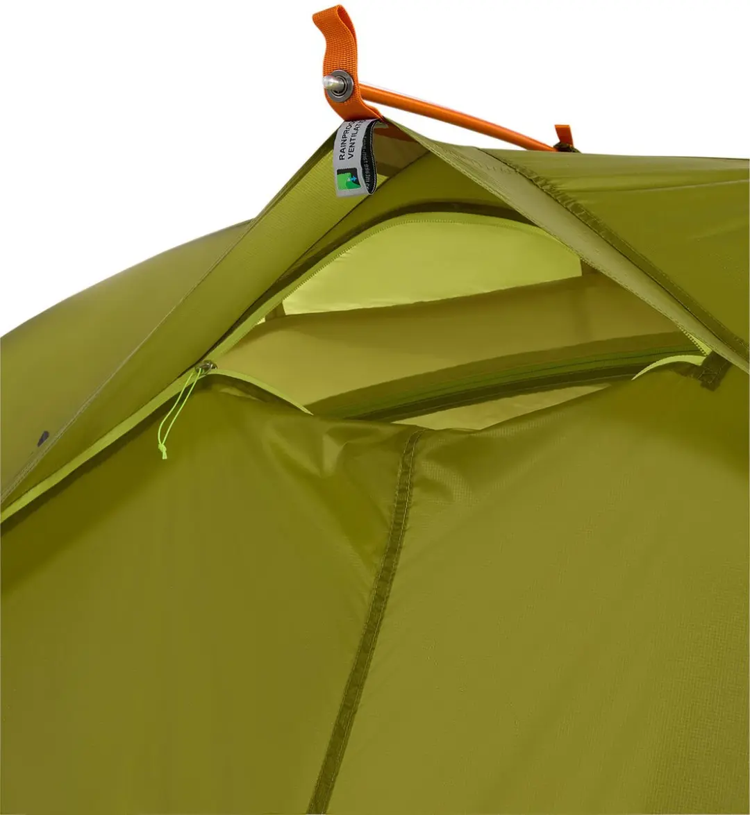 VAUDE Space 2P Ultralichte Tent - Wild Lime - afbeelding 3 van 5