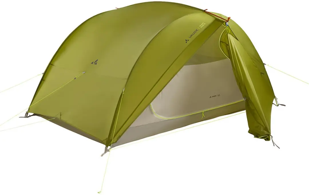 VAUDE Space 2P Ultralichte Tent - Wild Lime - afbeelding 2 van 5