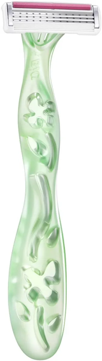 Bic Miss Soleil Sensitive Vrouwen Scheermesjes - 3 Stuks - Roze & Mintgroen - afbeelding 6 van 6