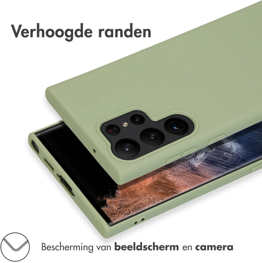 Imoshion Hoesje Samsung Galaxy S23 Ultra - Olive Green