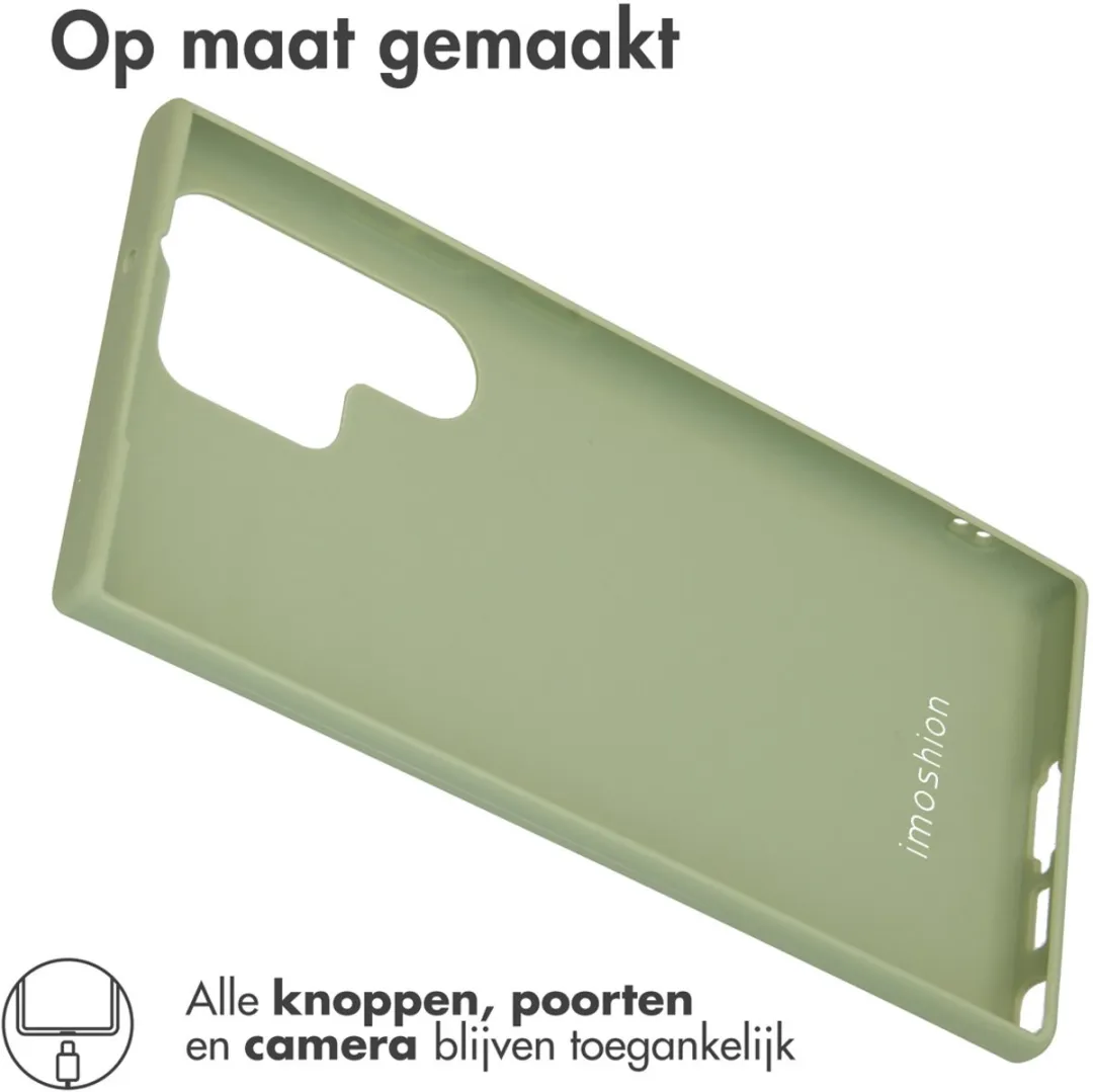 Imoshion Hoesje Samsung Galaxy S23 Ultra - Olive Green - afbeelding 6 van 6