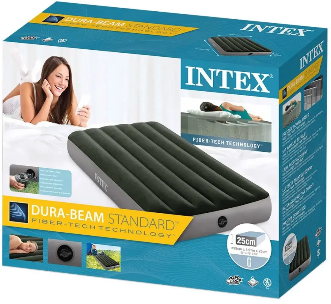 Intex Prestige Downy Luchtbed - Batterijpomp - afbeelding 5 van 6