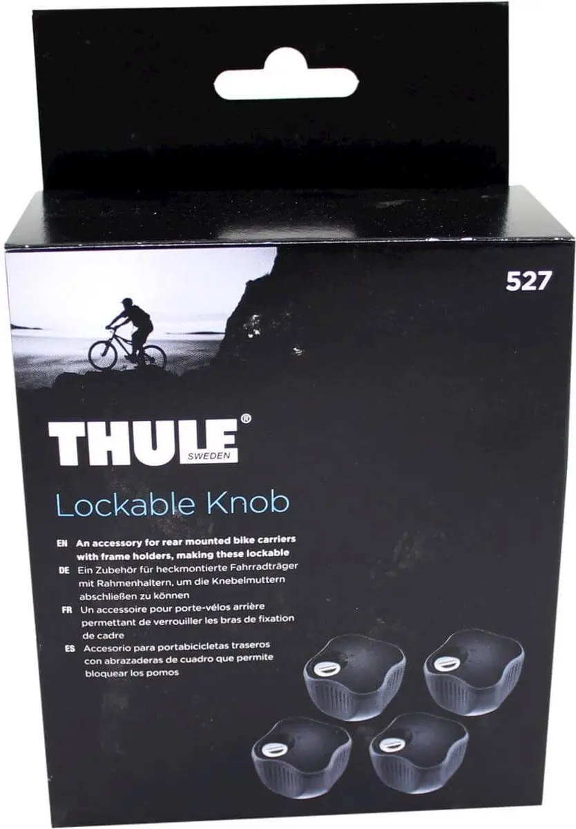 Thule Lockable Knob 527010 Vergrendelbare Knop - 4x - afbeelding 3 van 6