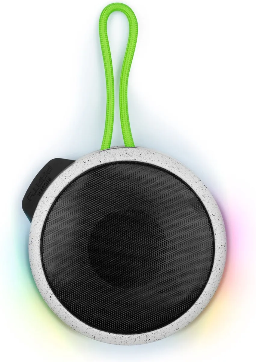 Bigben Party Nano PARTYBTIPNANOWHG Bluetooth Speaker - Wit/Groen
