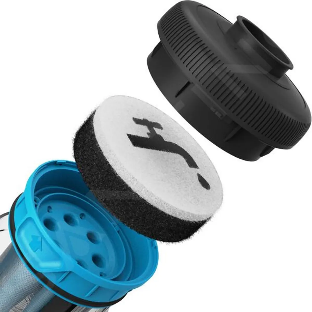 BLACK+DECKER BHFEB520D1-QW Steelstofzuiger - 29 Airwatts - Zwart/Grijs - afbeelding 4 van 6