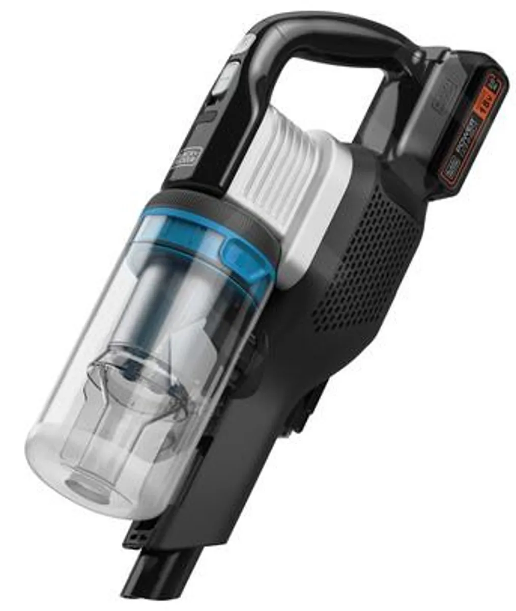 BLACK+DECKER BHFEB520D1-QW Steelstofzuiger - 29 Airwatts - Zwart/Grijs - afbeelding 3 van 6