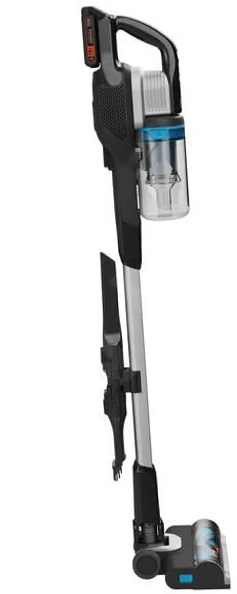 BLACK+DECKER BHFEB520D1-QW Steelstofzuiger - 29 Airwatts - Zwart/Grijs - afbeelding 2 van 6