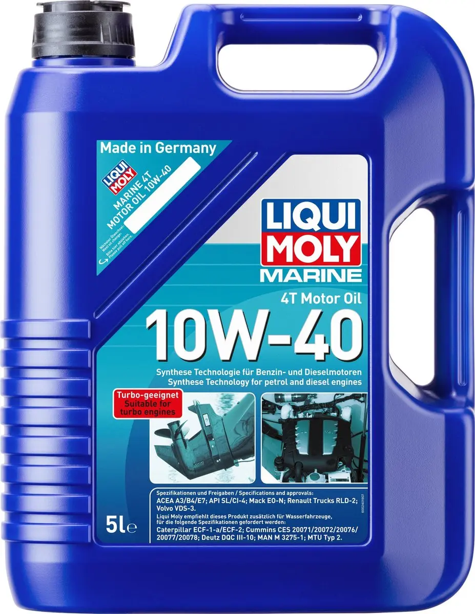 Liqui Moly Marine 4T Motorolie 10W-40 5 liter