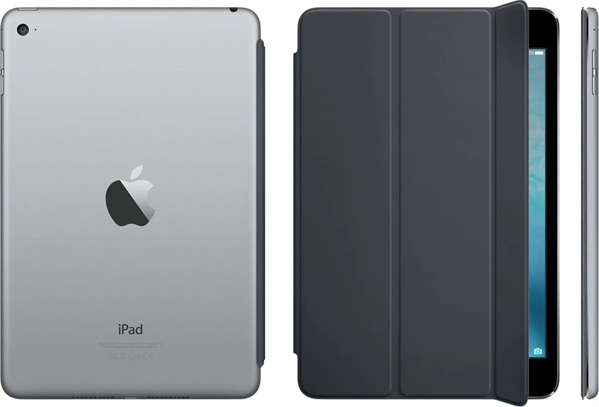 Apple Smart Cover iPad mini 4 MKLV2ZM/A - Antraciet