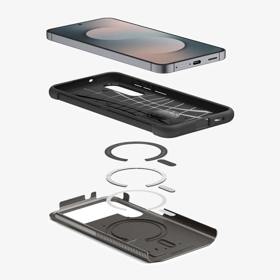 Spigen Slim Armor Magsafe Hoesje - Zwart - 8800283313628 - afbeelding 6 van 6