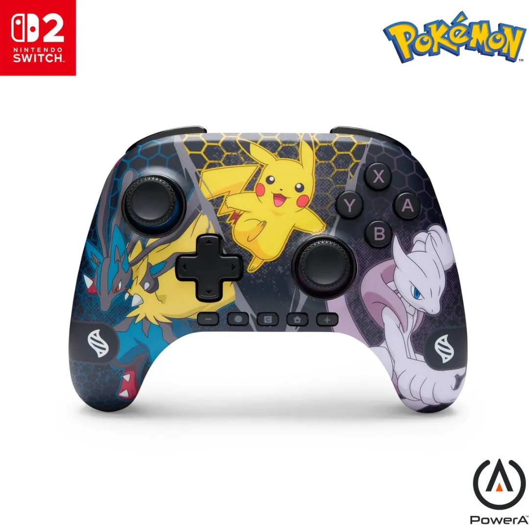 PowerA Advantage NSGP0549 Draadloze Controller - Pokémon Mega Evoluties - 900mAh