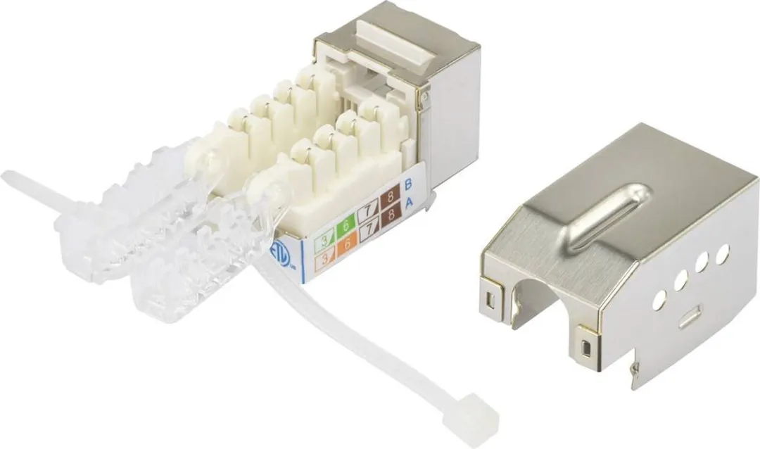 Renkforce RJ45 Keystone CAT 6 Inbouwmodule - Kleurloos