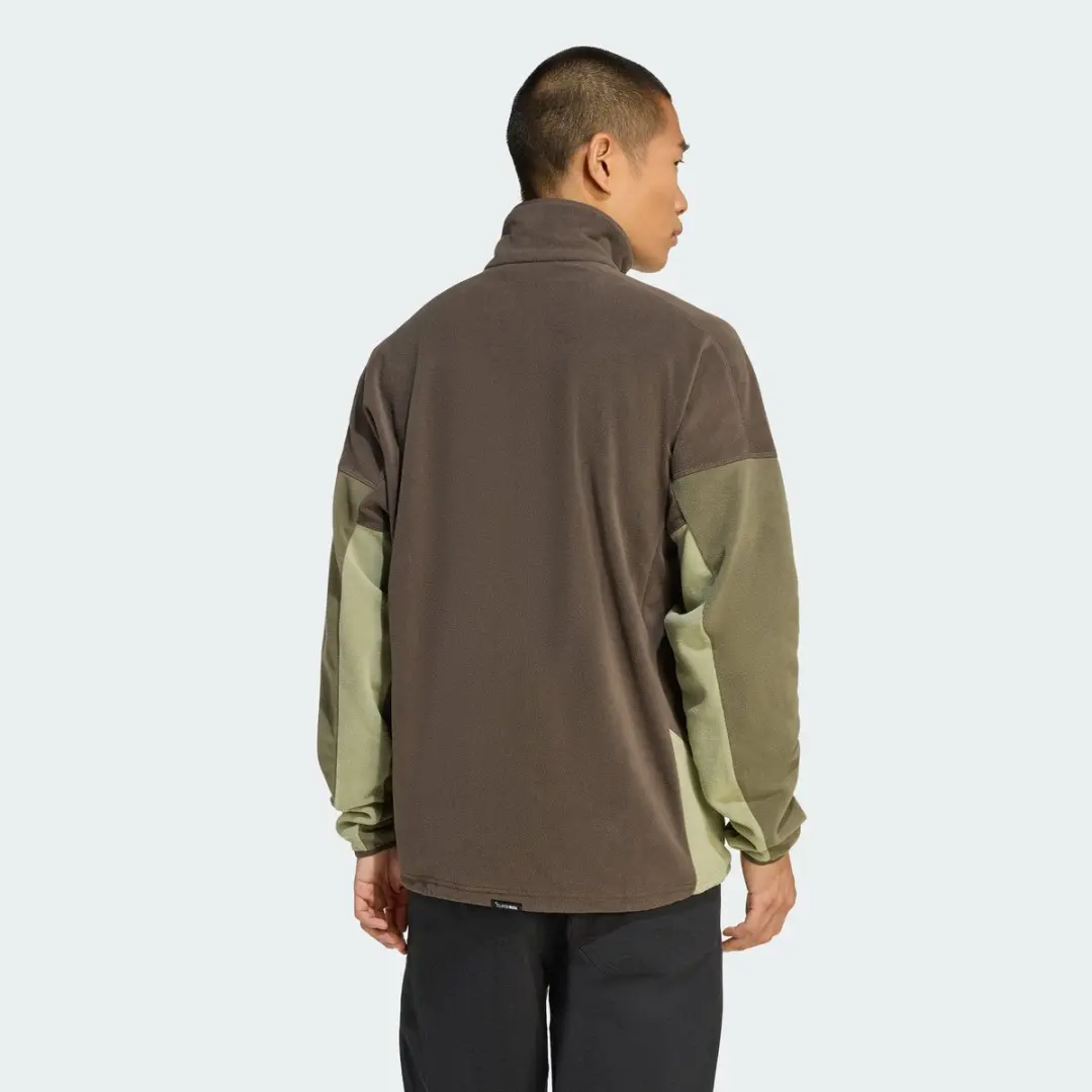 adidas Terrex Multi Climawarm Fleece Anorak - Groen - afbeelding 4 van 6