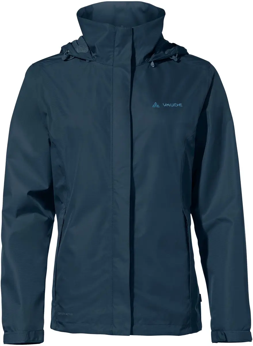 Vaude Escape Light Dames Regenjas Dark Sea 44
