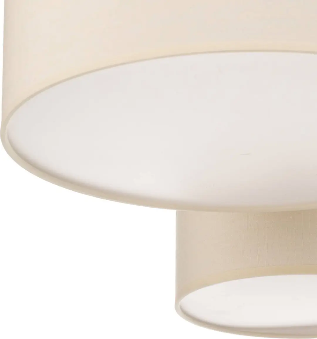 Euluna Duolla Lodge Plafondlamp - 4-lamps - Beige - afbeelding 6 van 6