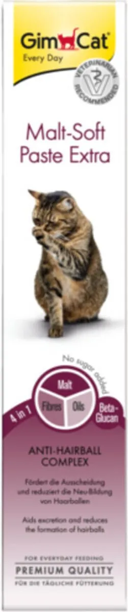 GimCat Pasta Malt-Soft Extra - 20 Stuks (10x50g)