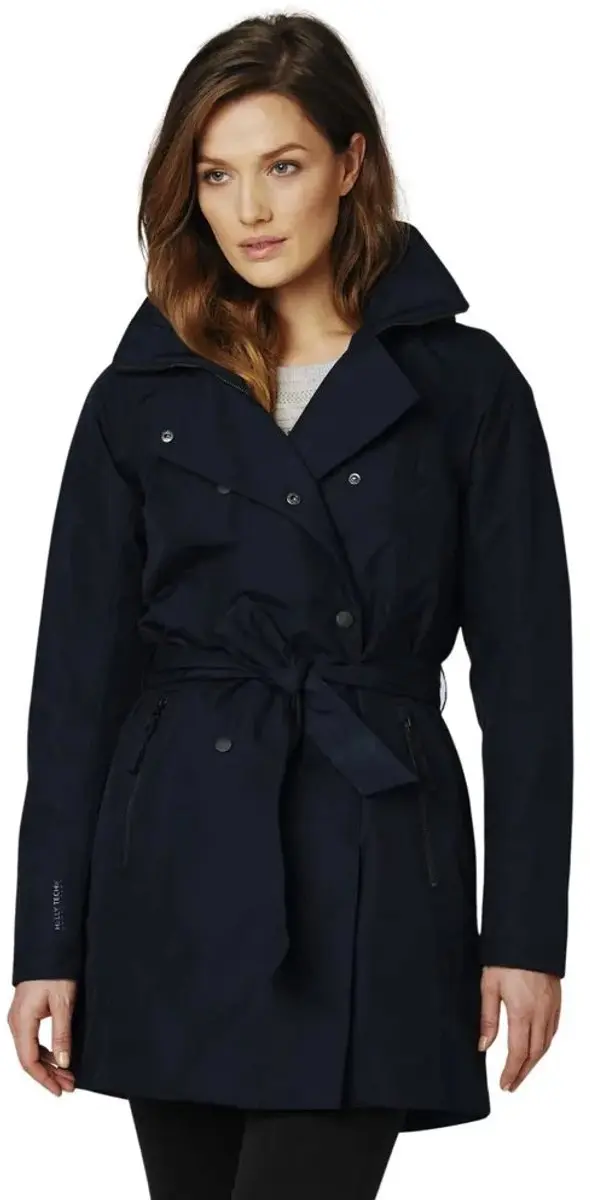 Helly Hansen Welsey II Trench Jas Dames - Navy - S - afbeelding 6 van 6