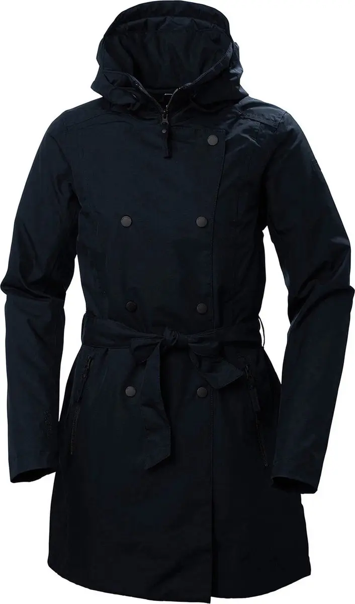 Helly Hansen Welsey II Trench Jas Dames - Navy - S - afbeelding 5 van 6