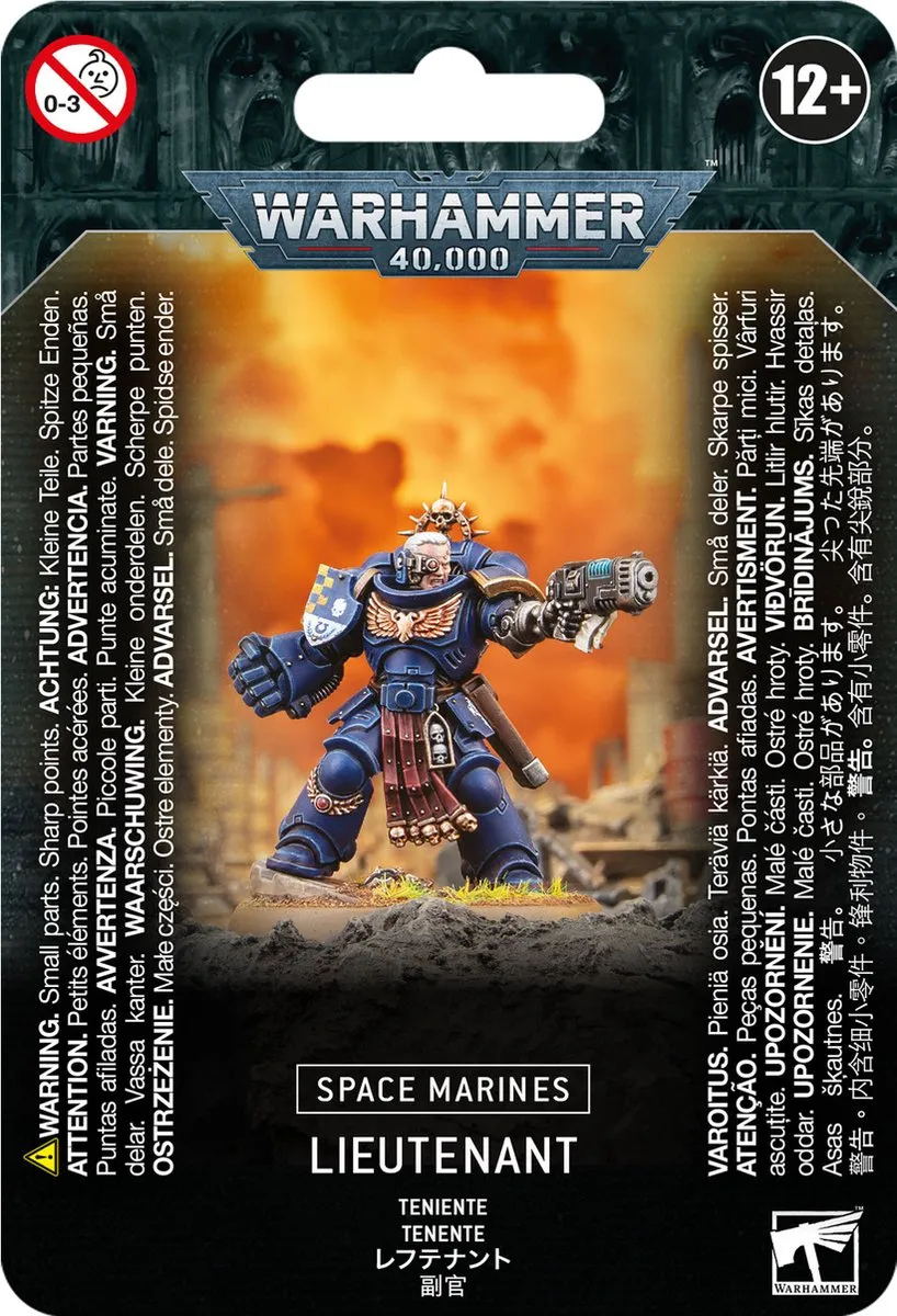 Games Workshop Space Marines Lieutenant 25-delig