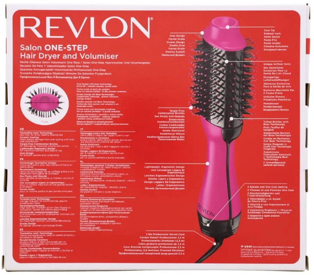 Föhn Revlon RVDR5222E Zwart Roze