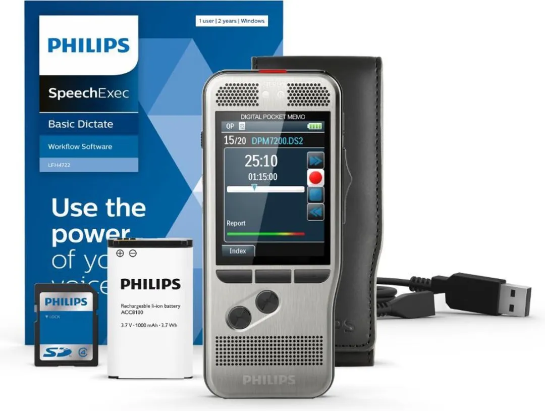 Philips PocketMemo DPM7200 Dicteerapparaat