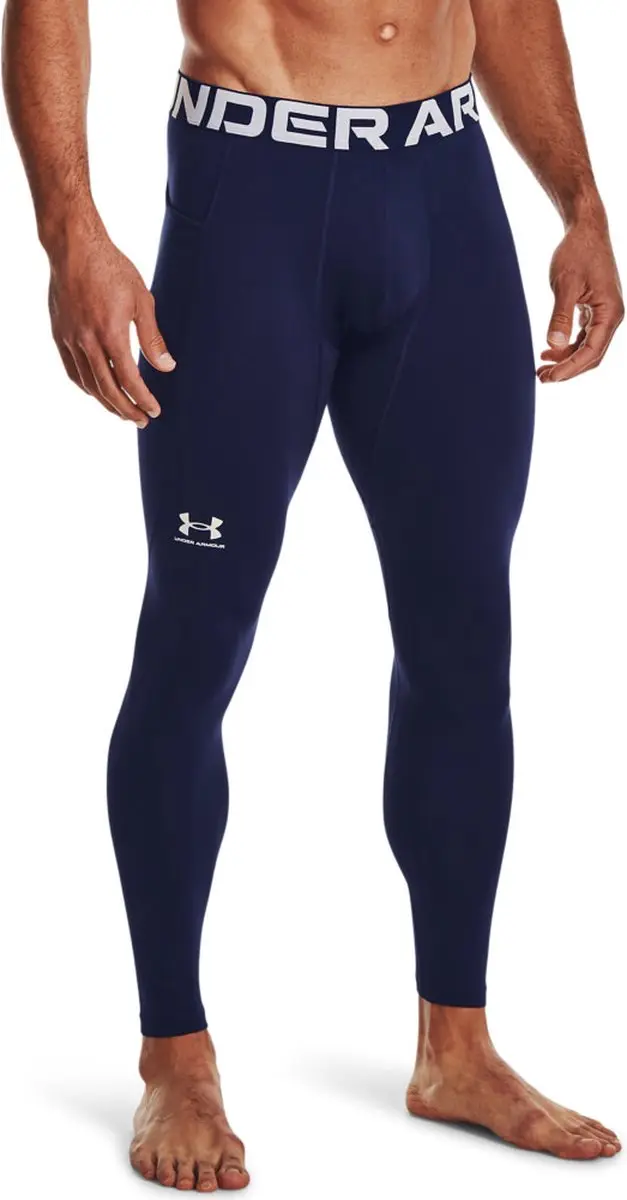 Under Armour ColdGear Leggings Heren - Midnight Navy - M - afbeelding 5 van 6