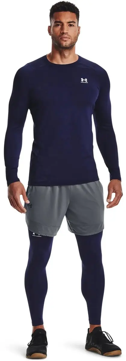 Under Armour ColdGear Leggings Heren - Midnight Navy - M - afbeelding 3 van 6