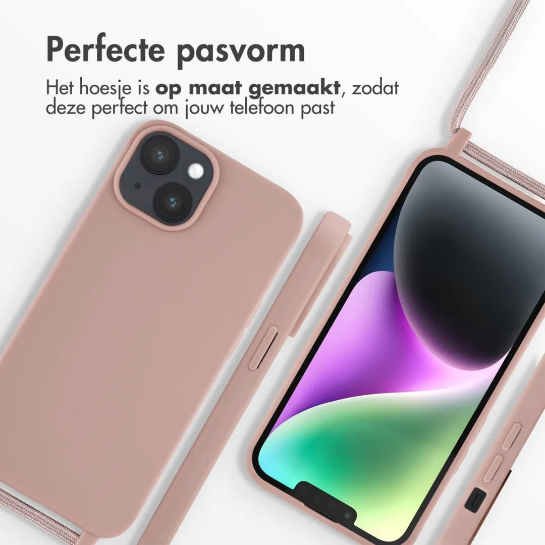 Imoshion Hoesje iPhone 14 Siliconen - Sand Pink - afbeelding 6 van 6