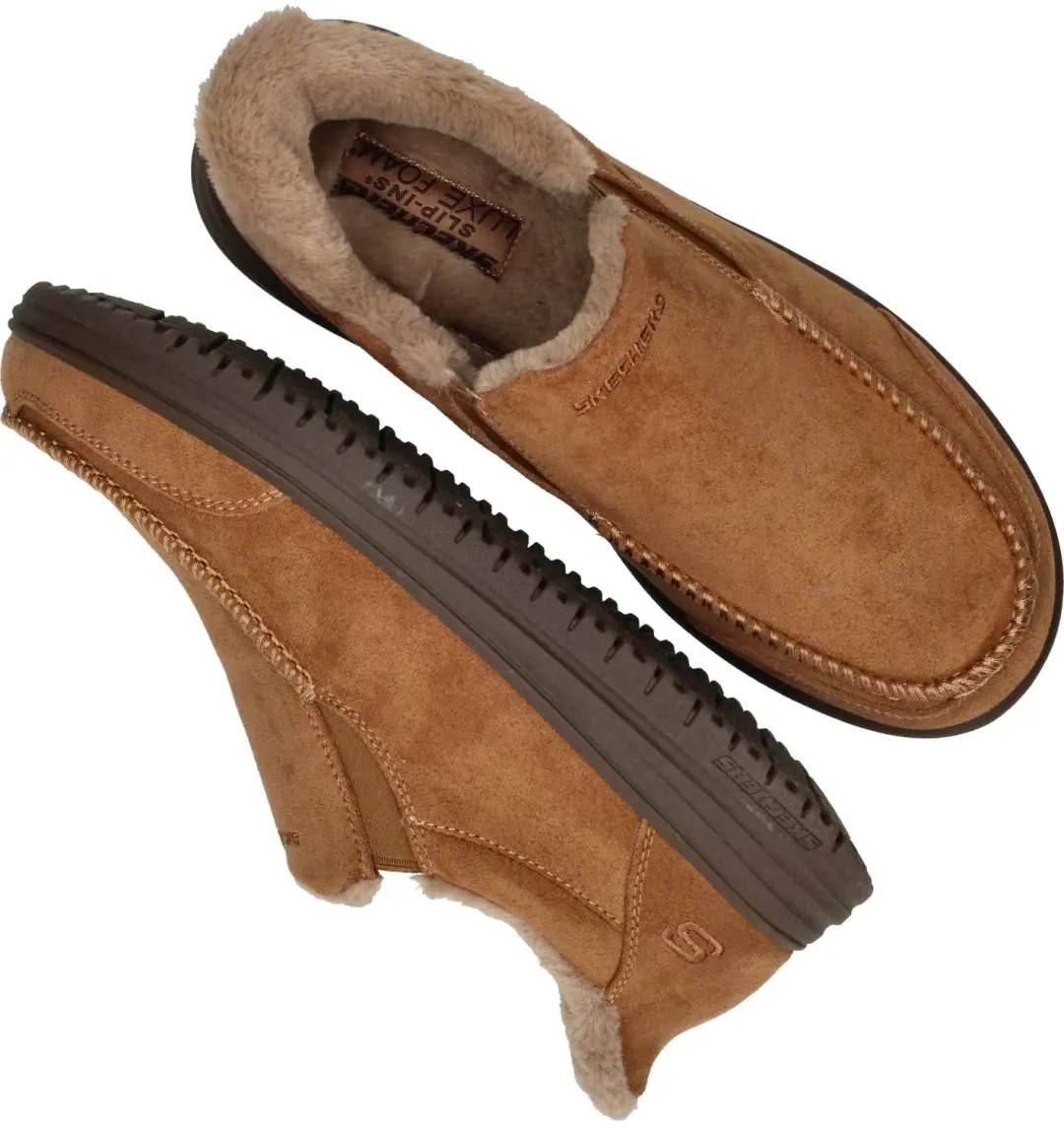 Skechers Slip-Ins Murette Scofield Pantoffels - Cognac - afbeelding 6 van 6