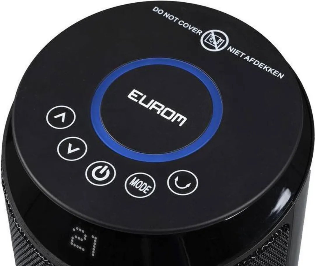 Eurom Hot Shot 2000 Wi-Fi Keramische Kachel 2000W - Zwart