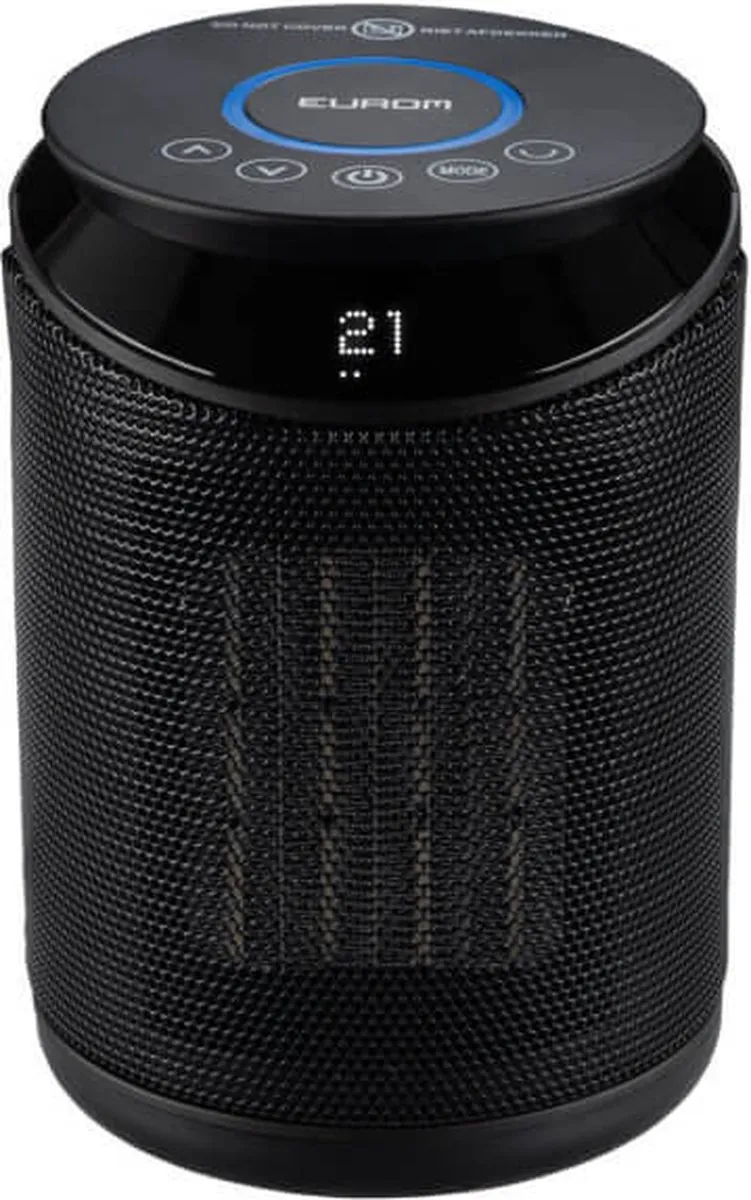 Eurom Hot Shot 2000 Wi-Fi Keramische Kachel 2000W - Zwart - afbeelding 6 van 6