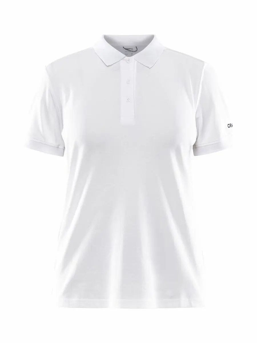 Craft CORE Blend Damespolo - Wit - S