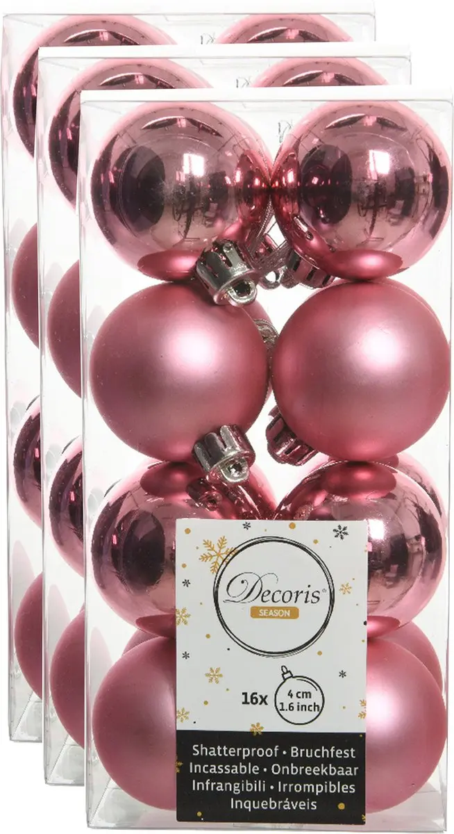 Decoris kleine kerstballen