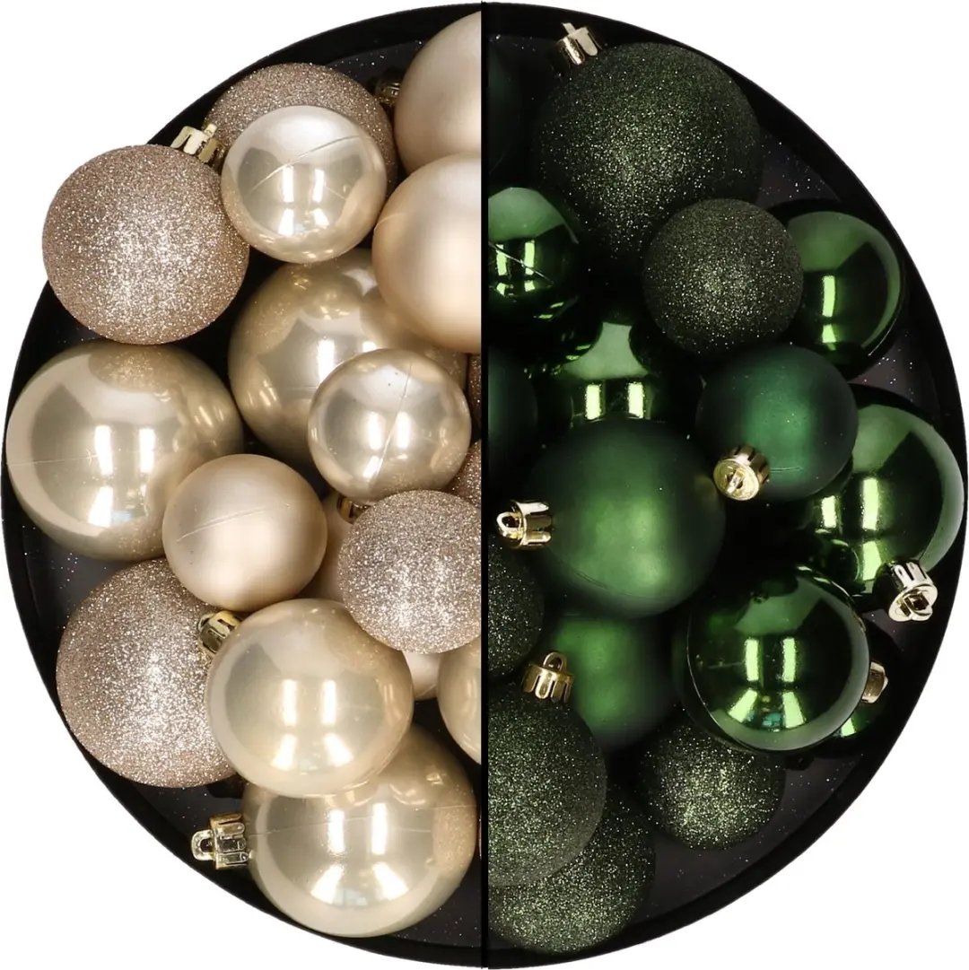 Kerstballen 60x stuks
