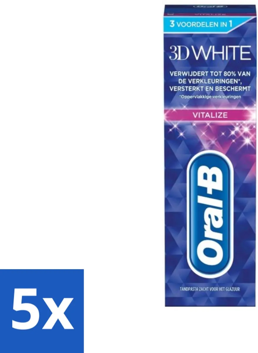 Oral-B 3D White Vitalize Tandpasta 75ml