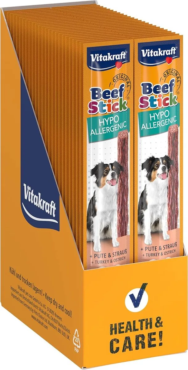 Vitakraft Hypoallergene Rundersnacks 50 Stuks