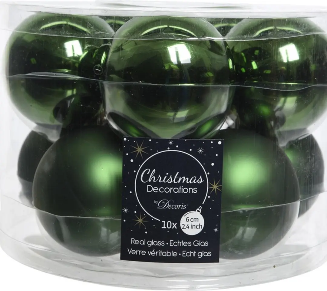Decoris Kerstballen set