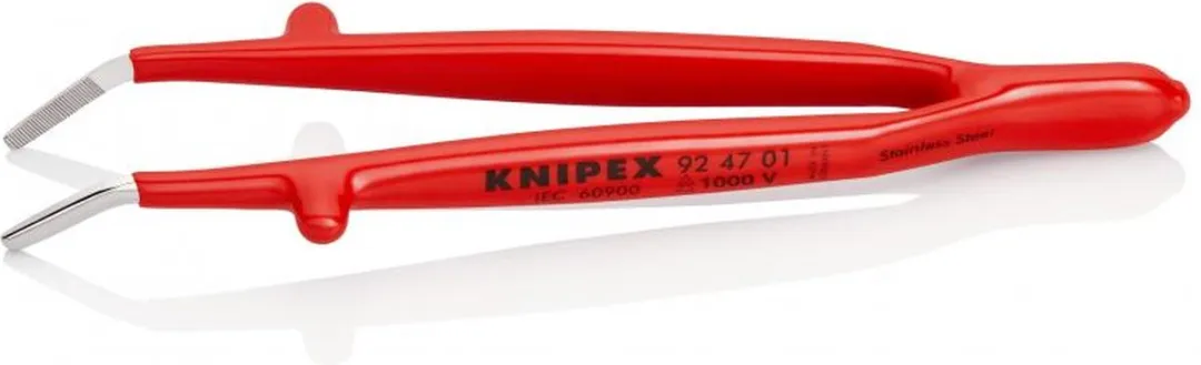 Knipex Universele Pincet 1000V Geïsoleerd 924701 - Rood/Zilver