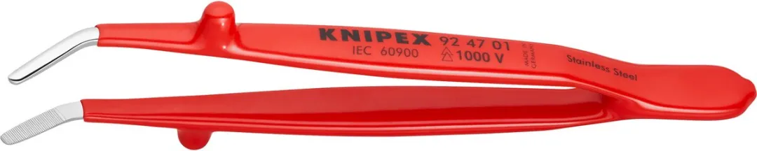 Knipex Universele Pincet 1000V Geïsoleerd 924701 - Rood/Zilver