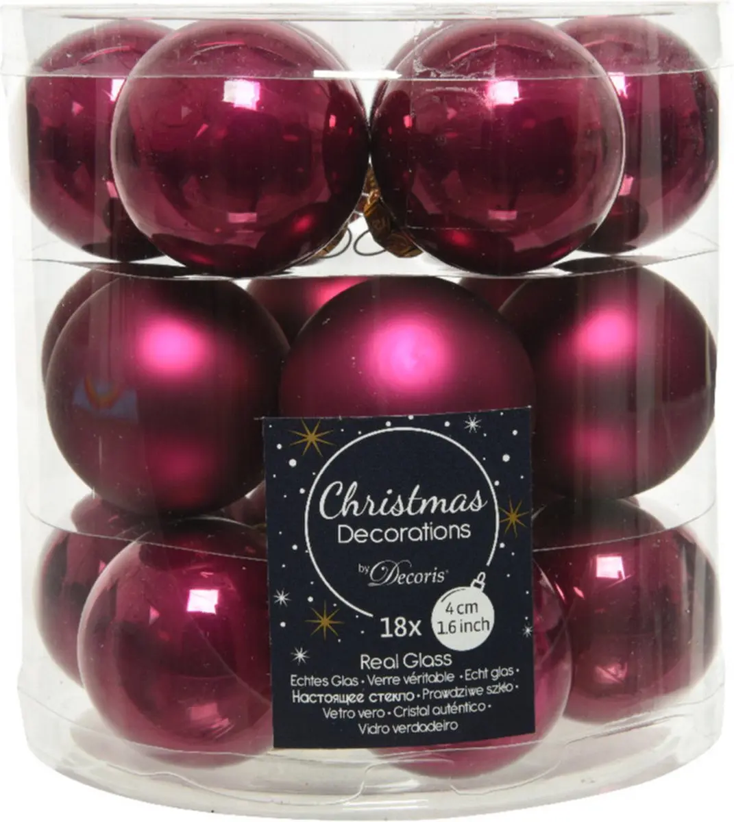 Decoris Kleine kerstballen