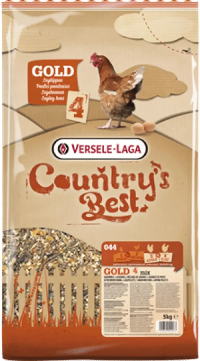 Versele-Laga Country's Best Gold 4 Mix Kippenvoer - 20 kg - afbeelding 6 van 6
