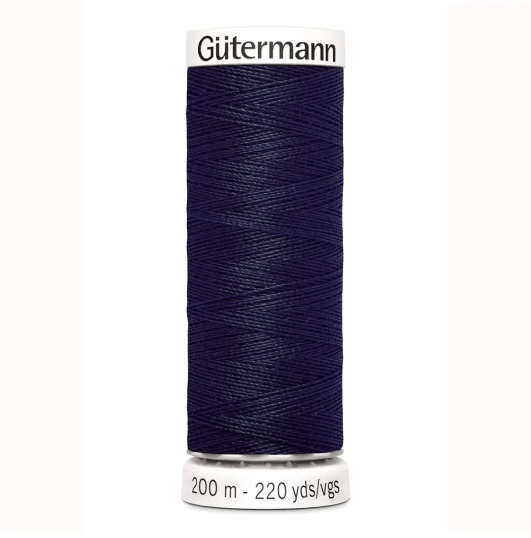 Gutermann Polyester Naaigaren 200m - Donkerblauw 339